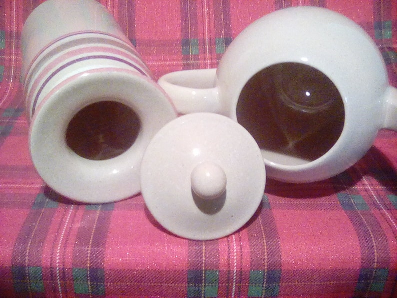 Tea pot and vase