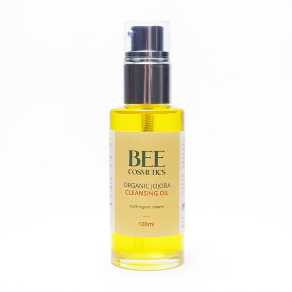 Organic Jojoba Oil Makeup Remover Cleansing Oil Facial Etsy UK