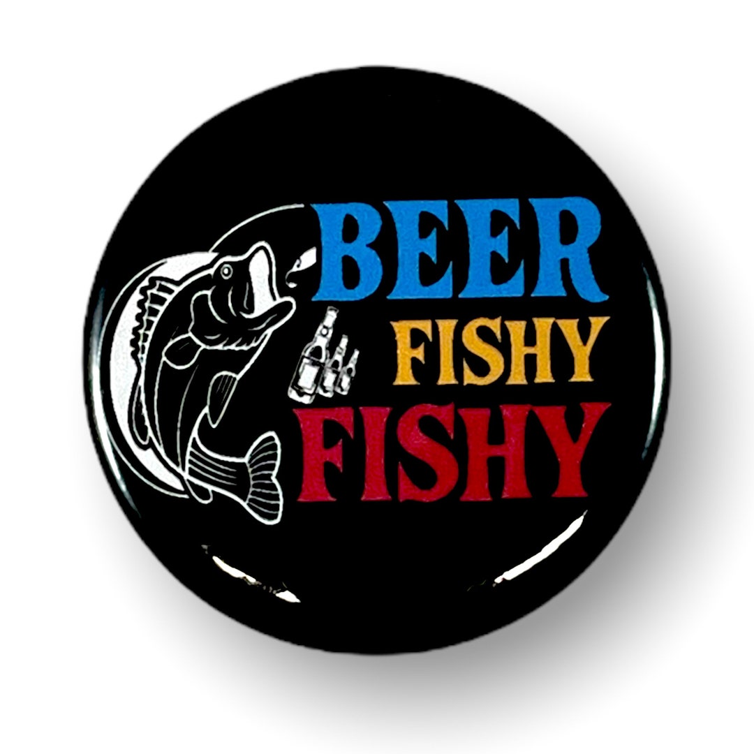 Beer Fishy Fishy 2.25 Inch for Refrigerator Locker Etsy