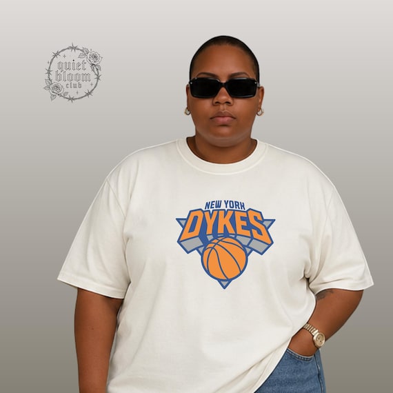 NY DYKES Basketball T Shirt Comfort Colors| Knicks Vintage Sports