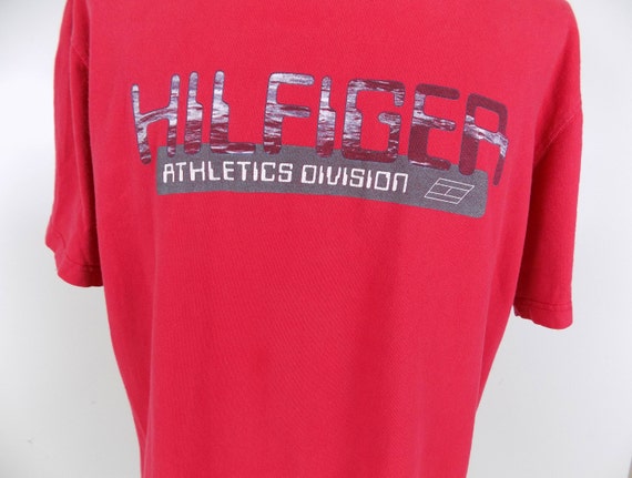 Vintage Tommy Hilfiger Athletics Division Tshirt … - image 9