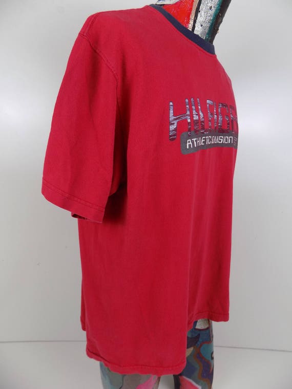 Vintage Tommy Hilfiger Athletics Division Tshirt … - image 7