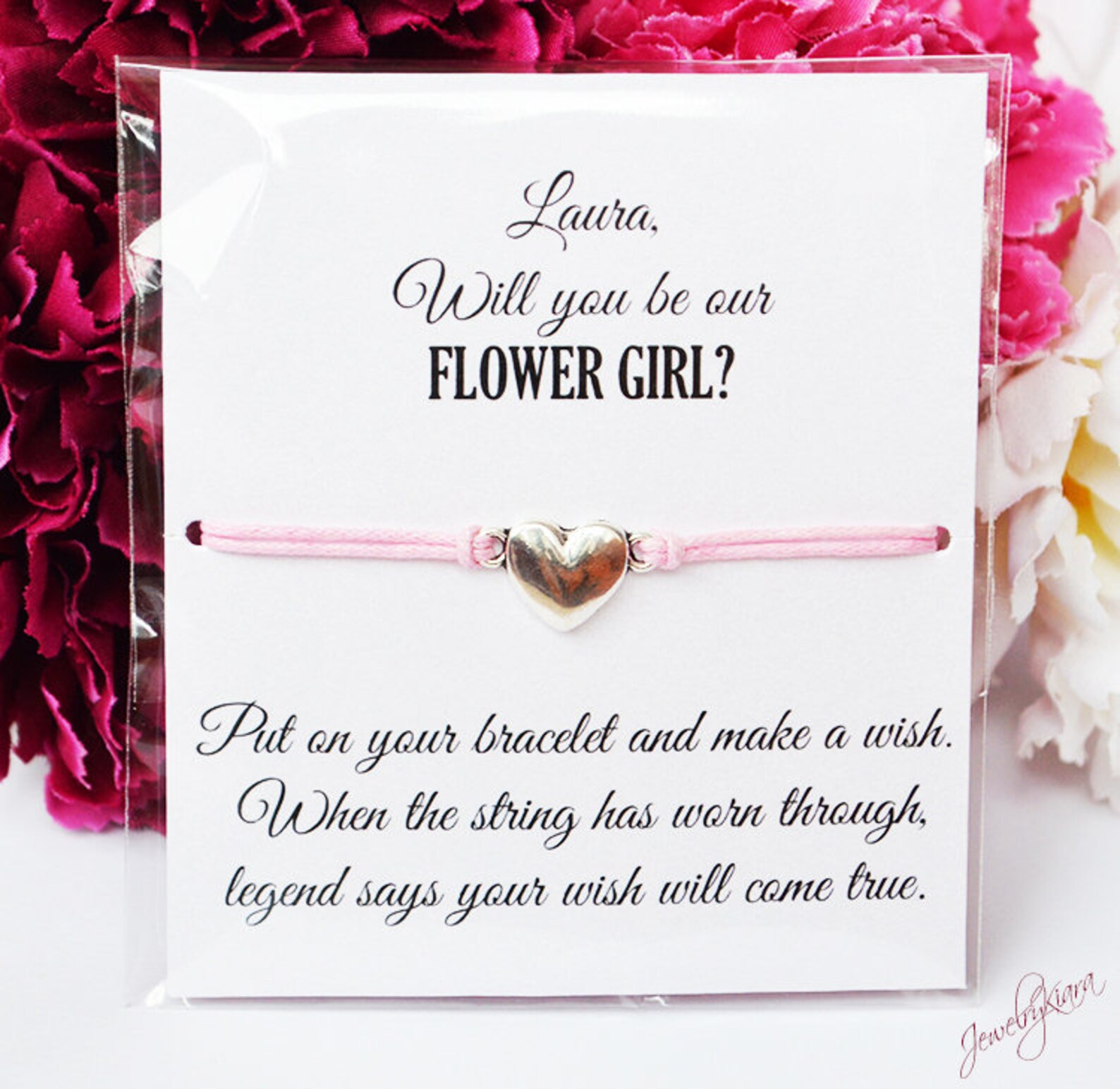 Flower Girl Gift Flower Girl Proposal Will You Be My Flower Etsy