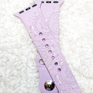 Floral Geometric Watchband File, Mandala Watchband File, Digital File, Watch Band, Engraved Watchbands, Laser Watch File