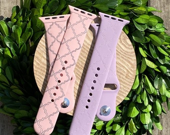 Klockarmbandsfil med arabesque-motiv, digital fil, klockarmband, graverade klockarmband, laserfil för klockarmband