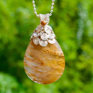 Golden Hematoid Teardrop