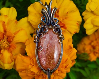 Confetti Sunstone 925 Sterling Silver Necklace