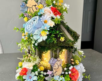 Winnie The Pooh Lighted Tree House Centerpiece