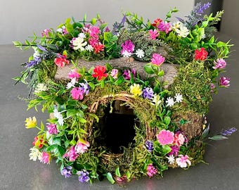 Flower Fairy House Reptile Hide