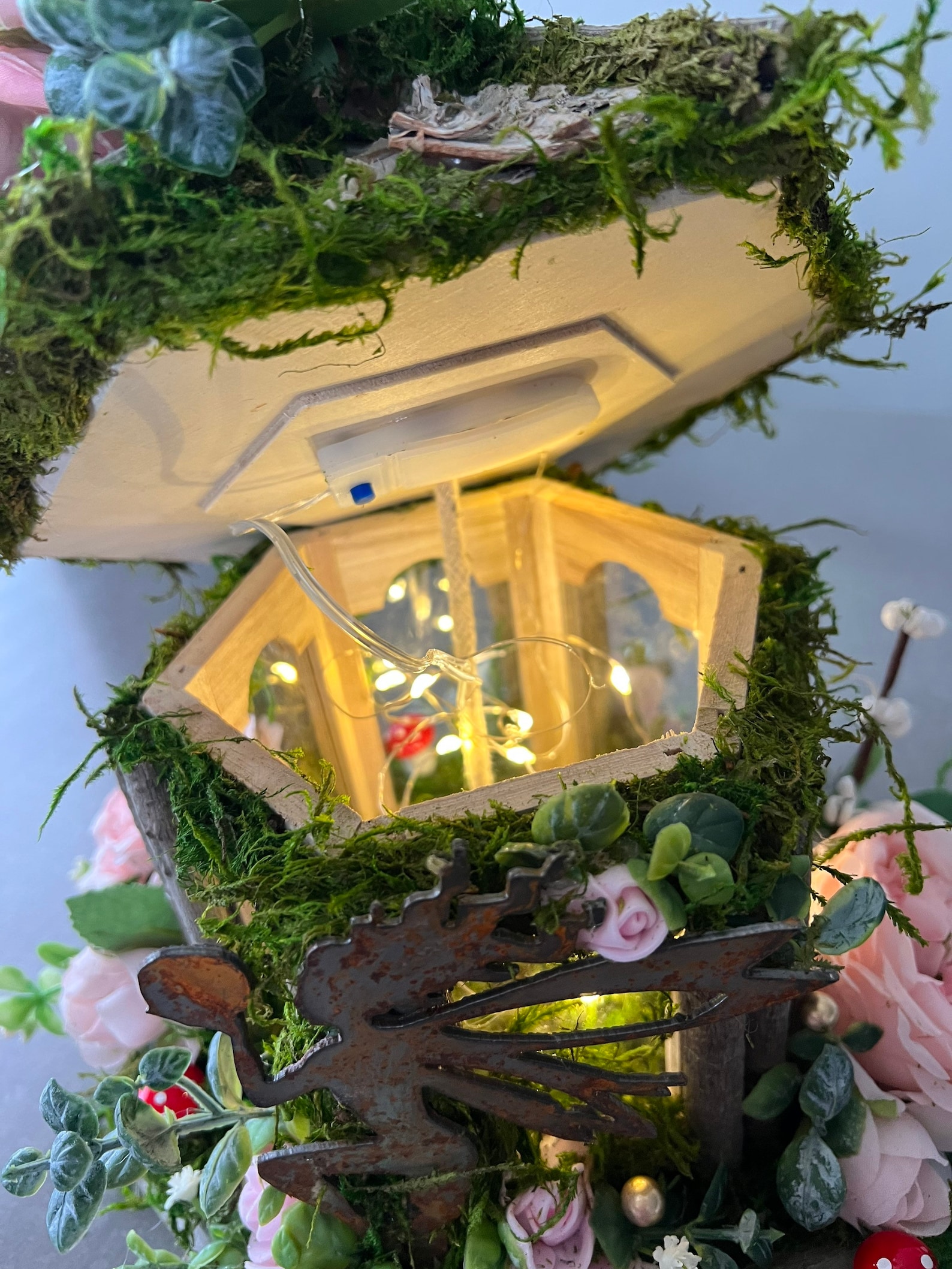 LIMITED Fairy Centerpiece Candle Enchanted Forest Etsy