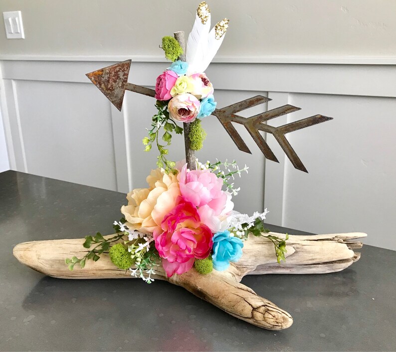 Boho Rustic Arrow Centerpiece Valentines Day Baby Wedding Decor Shower Wild One Tribal W 16 1 2 X H 13