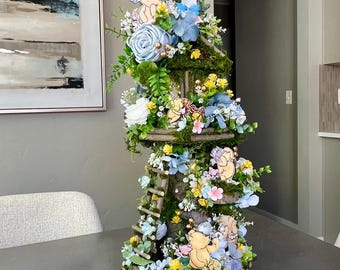 Winnie The Pooh Lighted Tree House Centerpiece