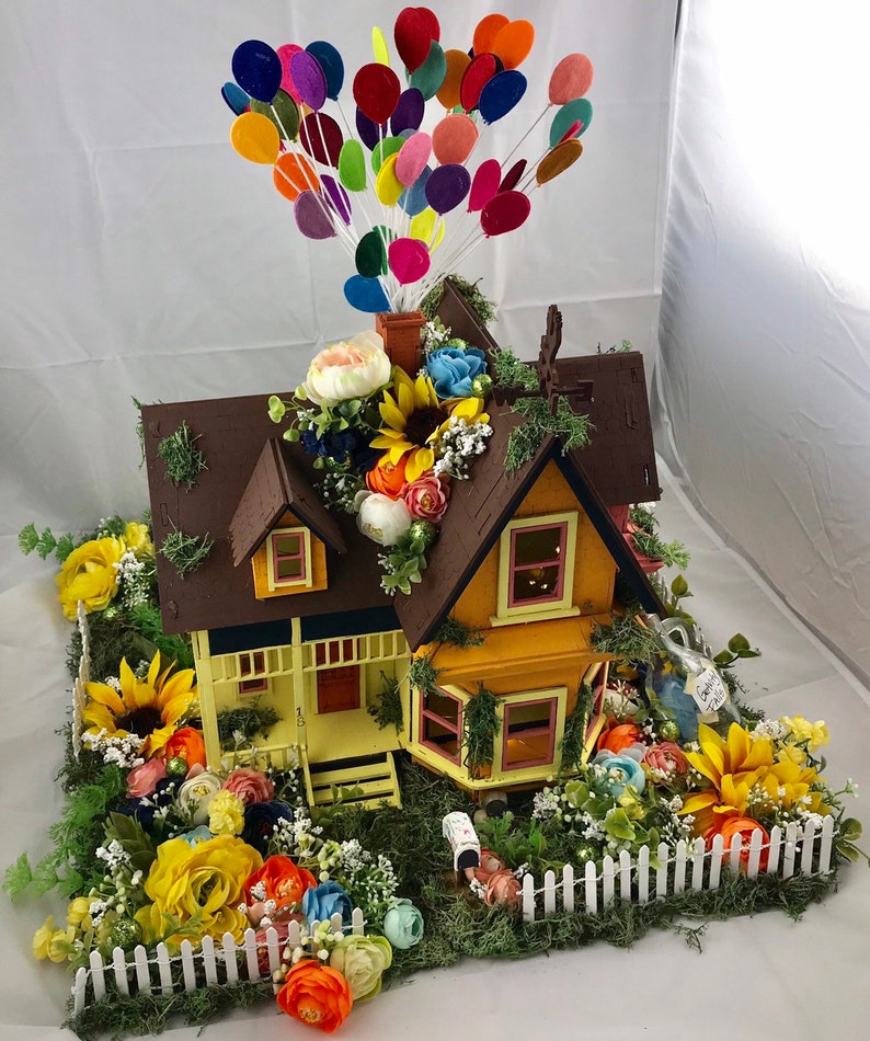 Disney Up House Centerpiece Wedddingtea Party Etsy
