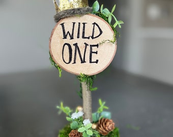 LIMITED!! XL    Wild Things Are signs /cake topper / Centerpieces/ Weddding, Baby Shower, Wild One Birthday,