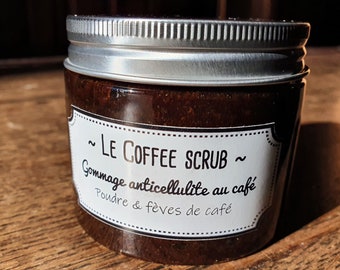 Le "Coffee Scrub", gommage exfolient anticellulite et anti peau d'orange au café moulu