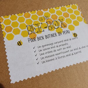"Bee-box" gift set, complete honey-based skincare image 6