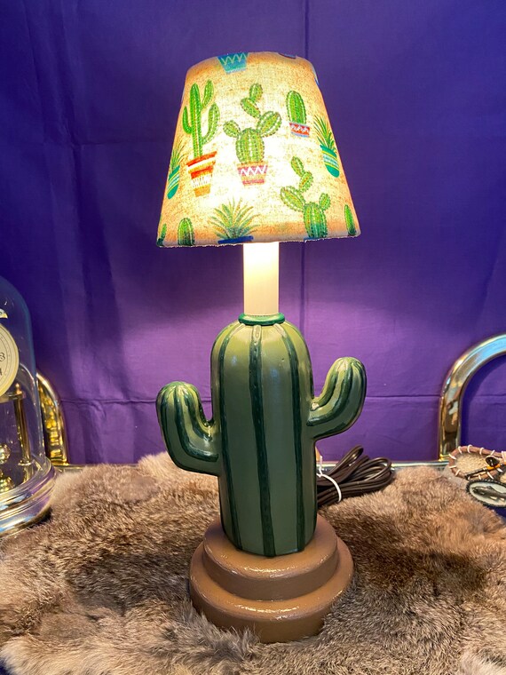 サボテンランプSTAR CACTUS LAMPS Saguaro Cactus Accent Lamp - Etsy