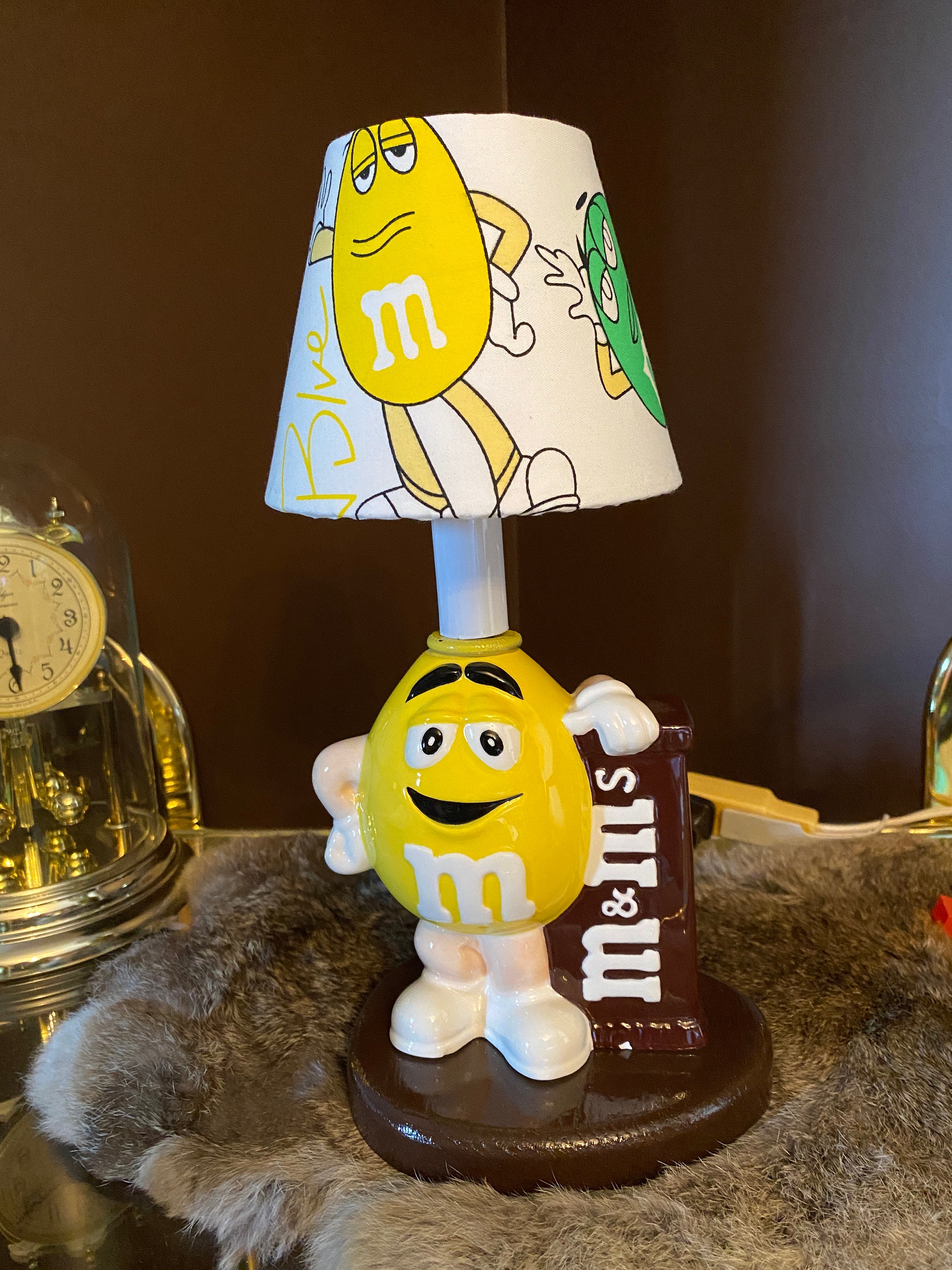 Yellow M&M Accent Lamp - Etsy