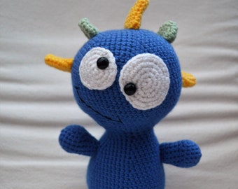 Monster Crochet Toy - Amphibolo the Monster