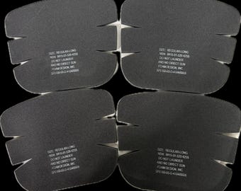 2 Sets of Military Issue Knee / Elbow pad inserts for Uniforms Shirts and Pants USGI Lightweight and high impact Made in the USA