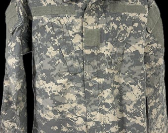 Genuine US Military ACU Combat shirt / top Digital Camo Medium-Long