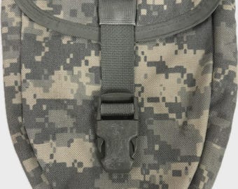 USGI Army Military Surplus Entrenching E Tool Shovel Carrier ACU GI Molle Pouch - Free Shipping