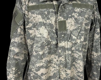 Genuine US Military ACU Combat shirt / top Digital Camo Medium-Regular 1c