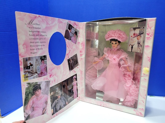 1995 Barbie as Eliza Doolittle in My Fair Lady in Pink Dress