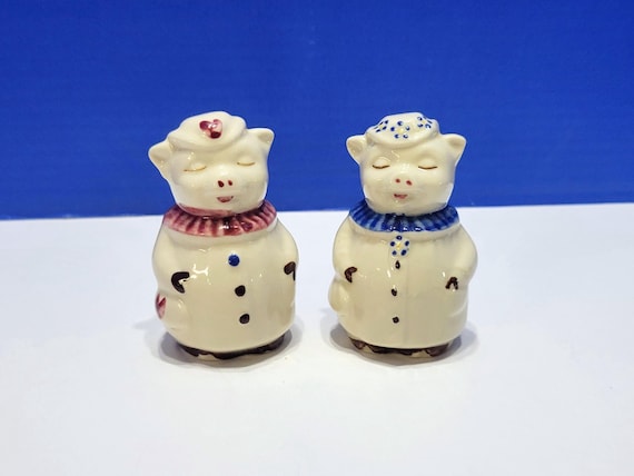 Vintage Shawnee Pig Salt and Pepper Shakers