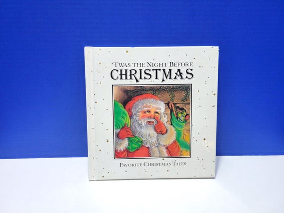 1992 Twas The Night Before Christmas Hardcover Children's Book