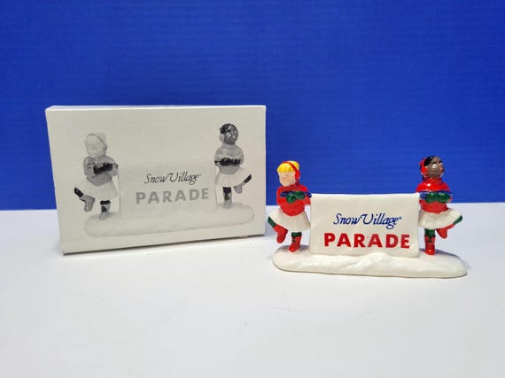 Vintage Department 56 Snow Village Parade