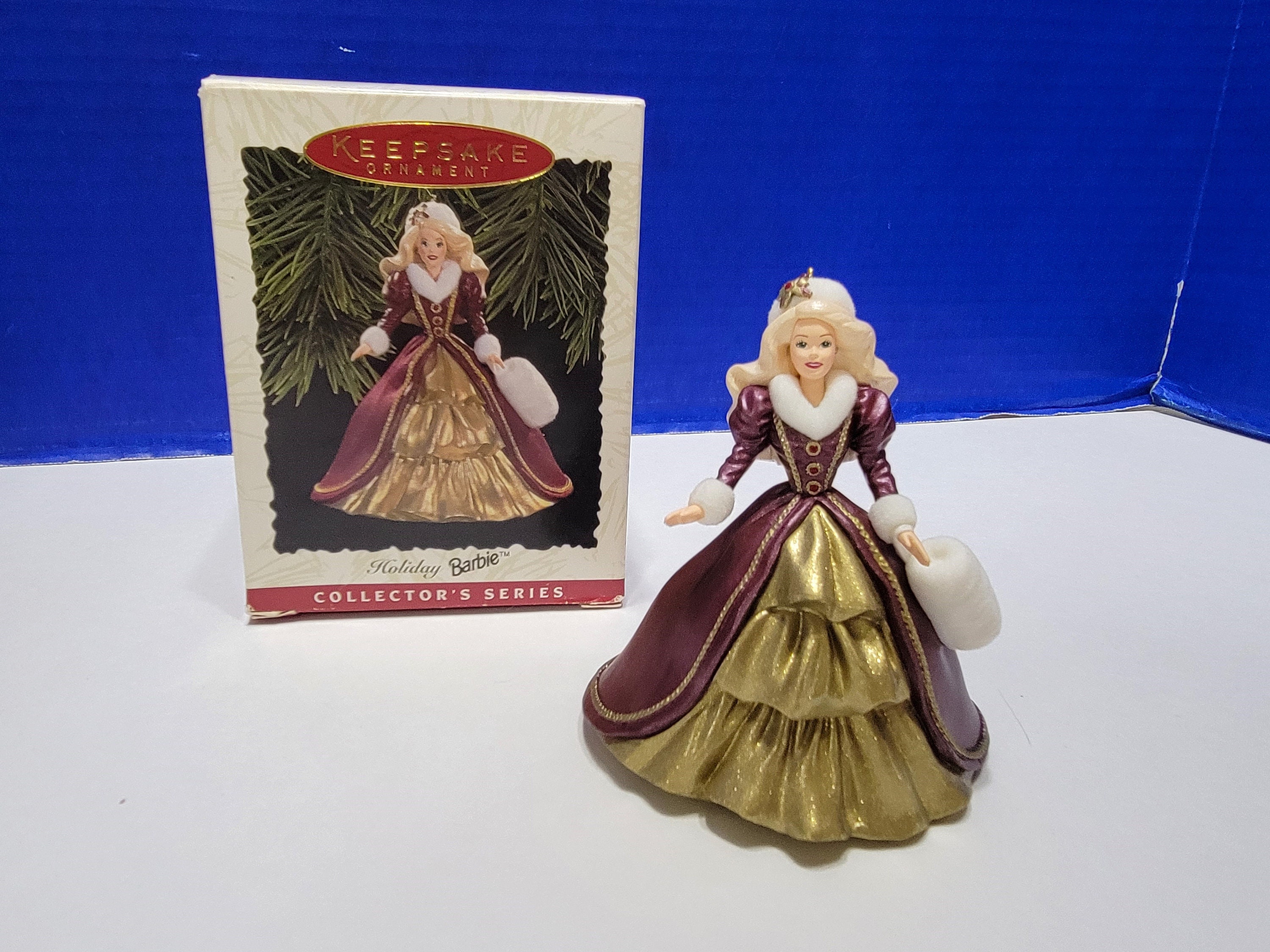 1996 Holiday Barbie Hallmark Keepsake Ornament in Box