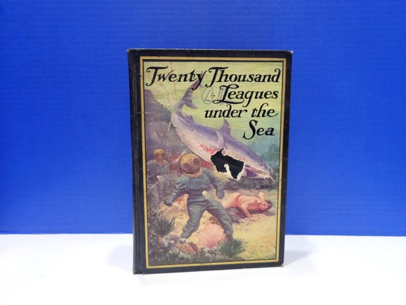 1932 Twenty Thousand Leagues Under the Sea Hardcover Book