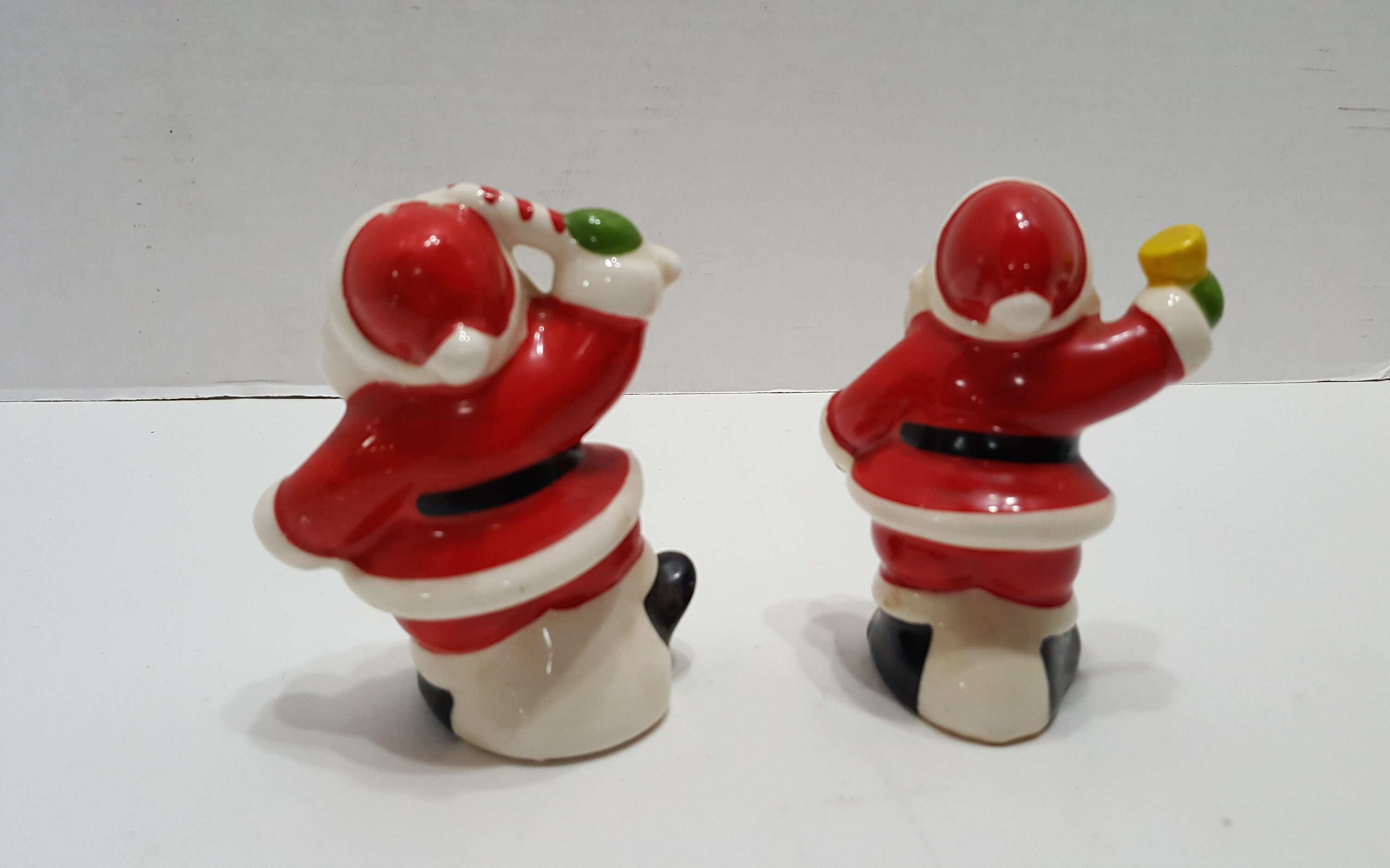 Vintage Santa Claus Salt and Pepper Shaker Set Made in Japan Etsy