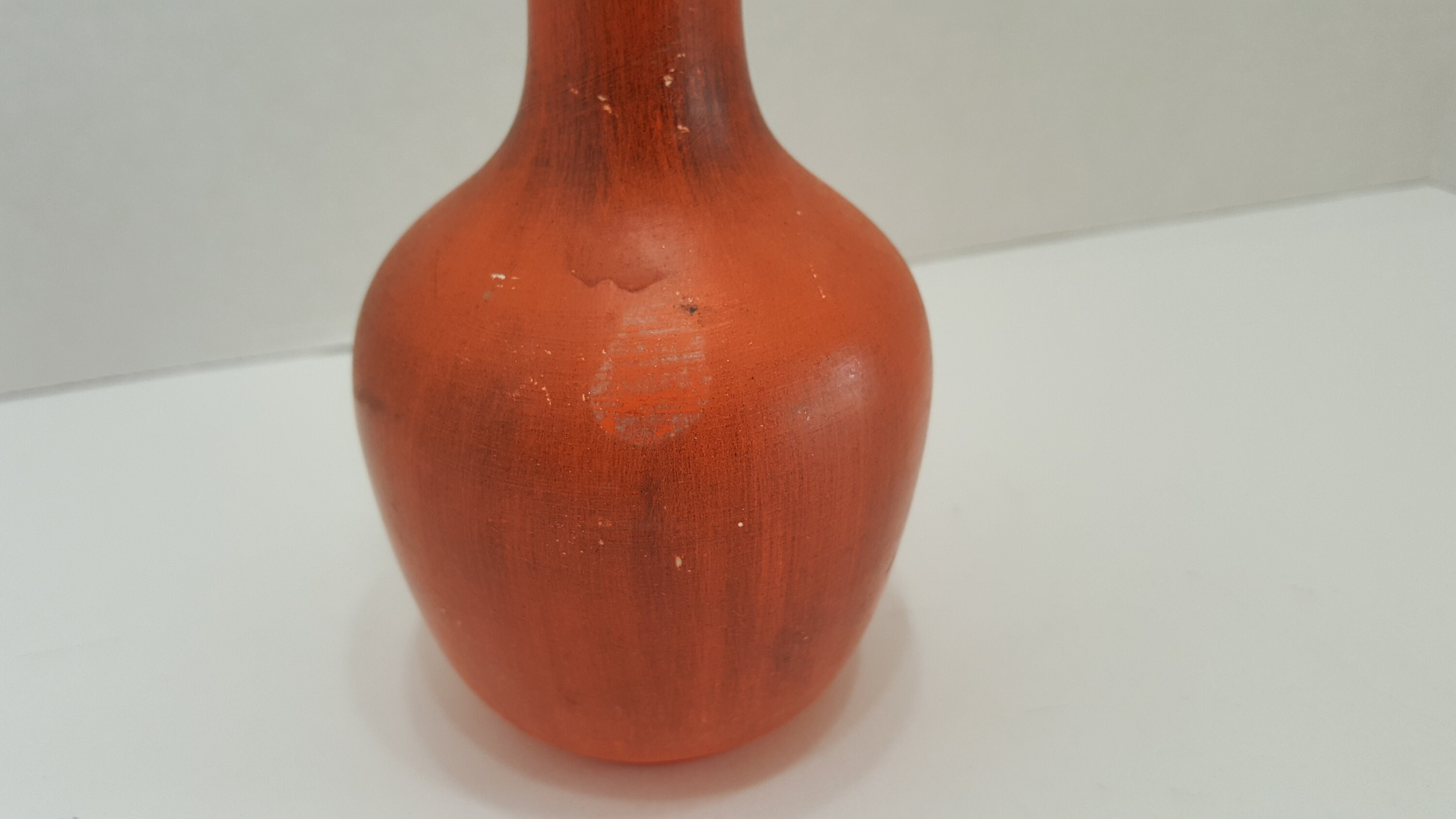 Vintage Royal Haeger Orange Bud Vase Etsy