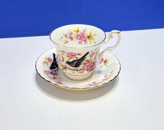 Vintage Royal Albert Tea Cup Woodland Series Redwing