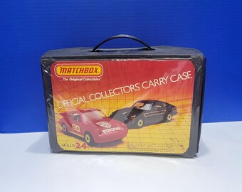 ヴィンテージ 70 年代 マッチボックス カー キャリーケース 18 台