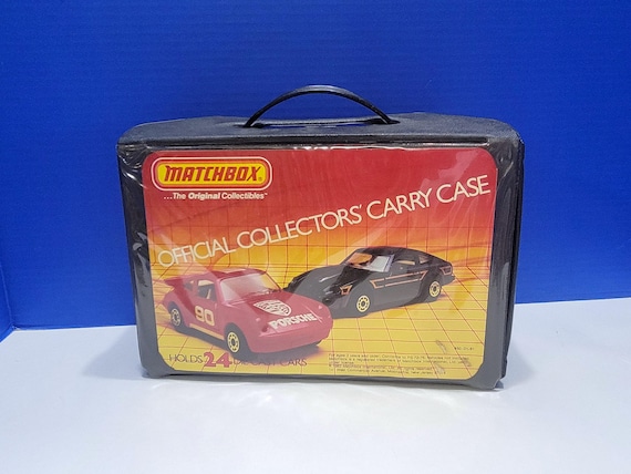 Vintage Hot Wheels and Matchbox Cars in Case 1970s-1990s