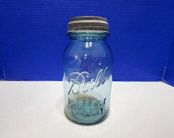 Vintage Ball Perfect Mason Quart Canning Jar #7