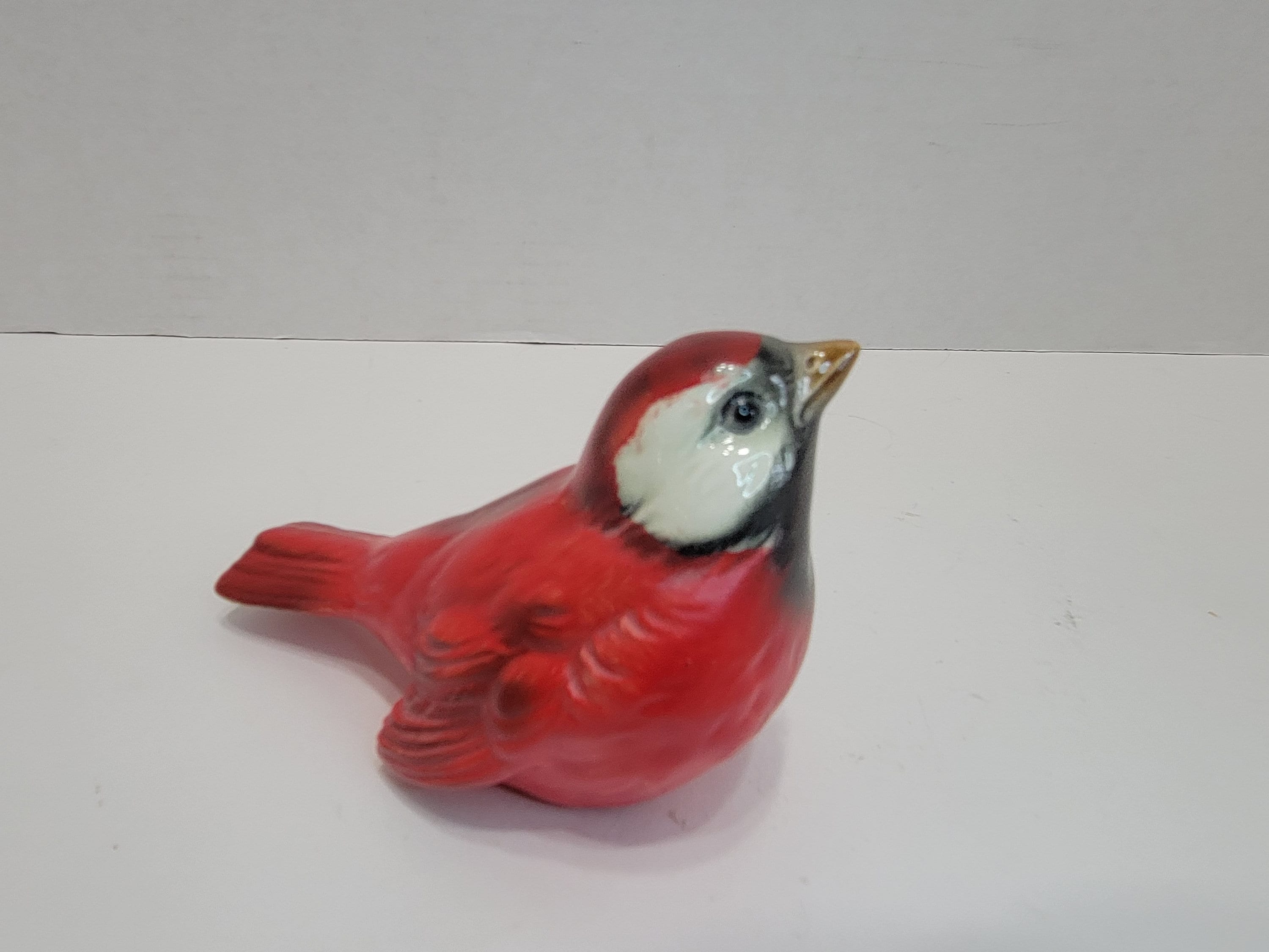 Vintage Goebel Red Cardinal Bird Figurine