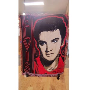 Elvis Tapestry - Etsy