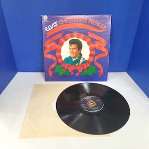 1970 Elvis&#39; Christmas Album Vinyl Record