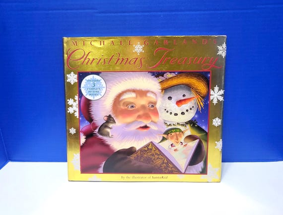 Vintage Michael Garland's Christmas Treasury Children's Book