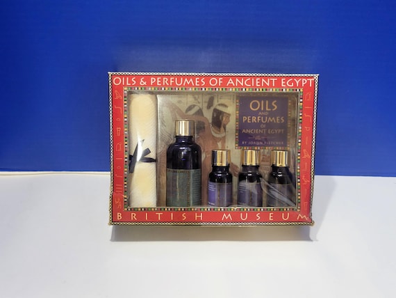 Vintage Oils and Perfumes of Ancient Egypt in British Museum Gift Box