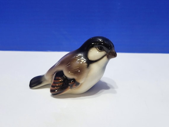 Vintage Wien Keramos Sparrow Bird Figurine
