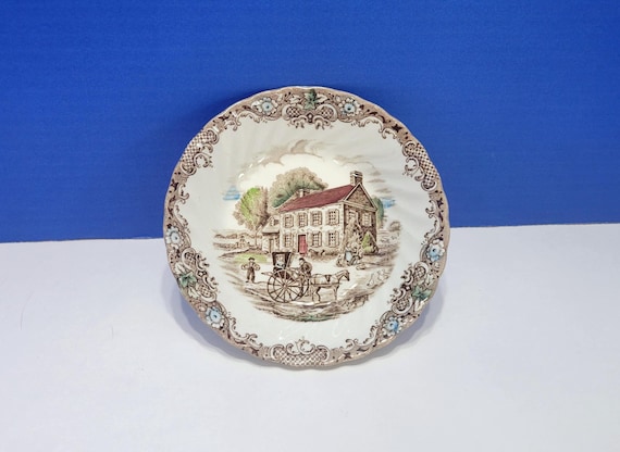 Vintage Heritage Hall Pennsylvania Fieldstone Dessert Bowl 5" (14 available)