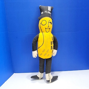 Mr Peanut Plush Toy - Etsy
