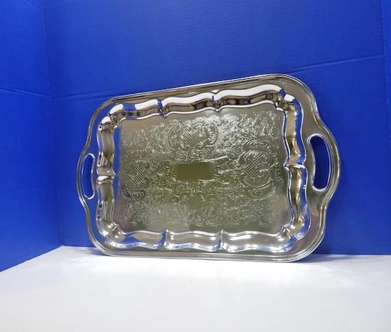Vintage Shelton Ware Chrome Plated Butler Tray