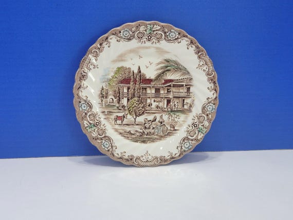 Vintage Heritage Hall Spanish American Hacienda Dessert Plate (11 available)