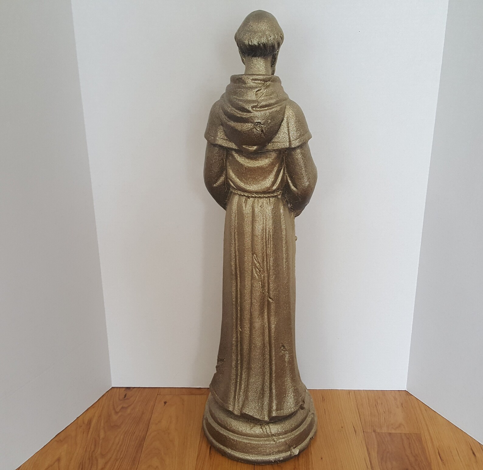 Vintage Large St. Francis Indoor/Outdoor Statue Garden Art 29 Etsy